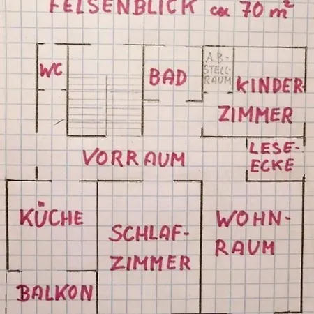 Felsenblick In Appartement Loich