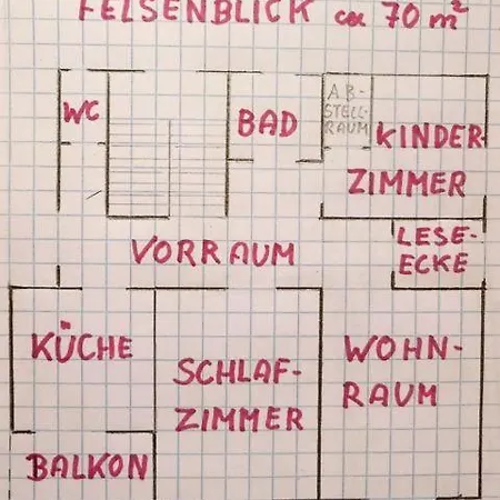 Felsenblick In Apartment Loich